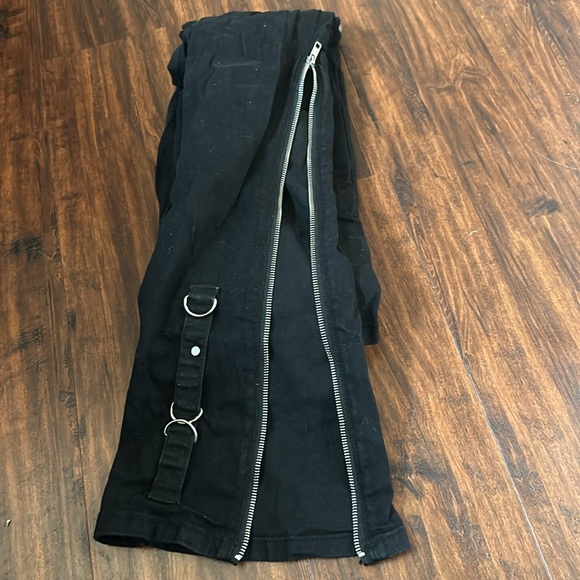 Y2K Punk Bootcut Flare Jeans - Picture 10 of 13